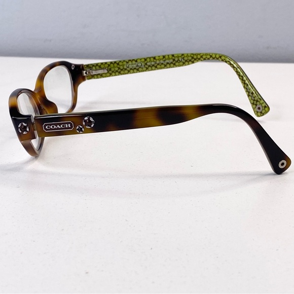 Coach New York Delaney HC6015 5031 Brown Tortoise Eyeglasses Frame 50-16-130 - Picture 7 of 13